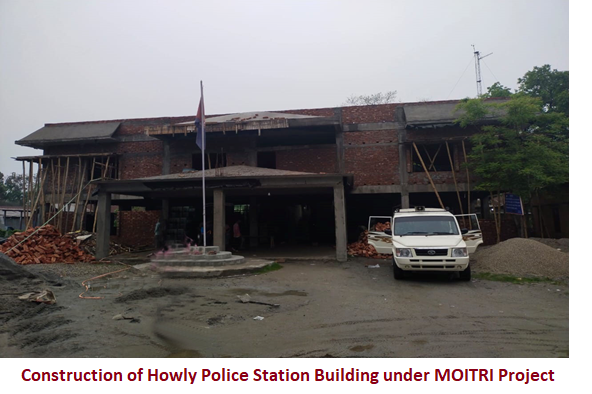 Construction of Howly Police Station